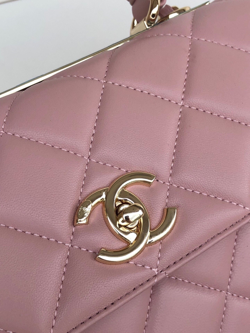 Ch**el top handle bags